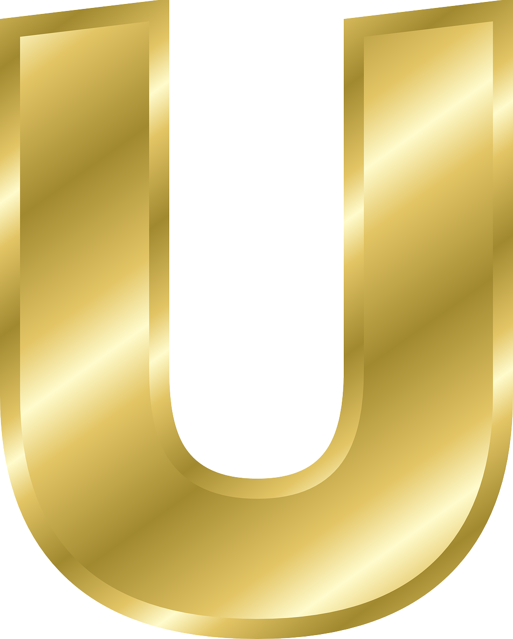 bokstaven U