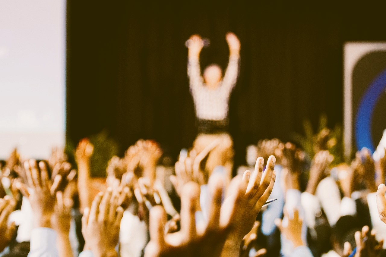 Konferens händer i luften